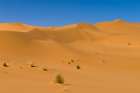 Sand dunes in the Sahara desert Akakus-Fezzan-Libya Art Print